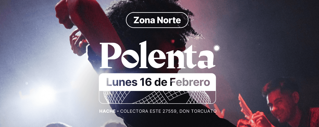 imagen del evento: 16.02 POLENTA EN HACHE