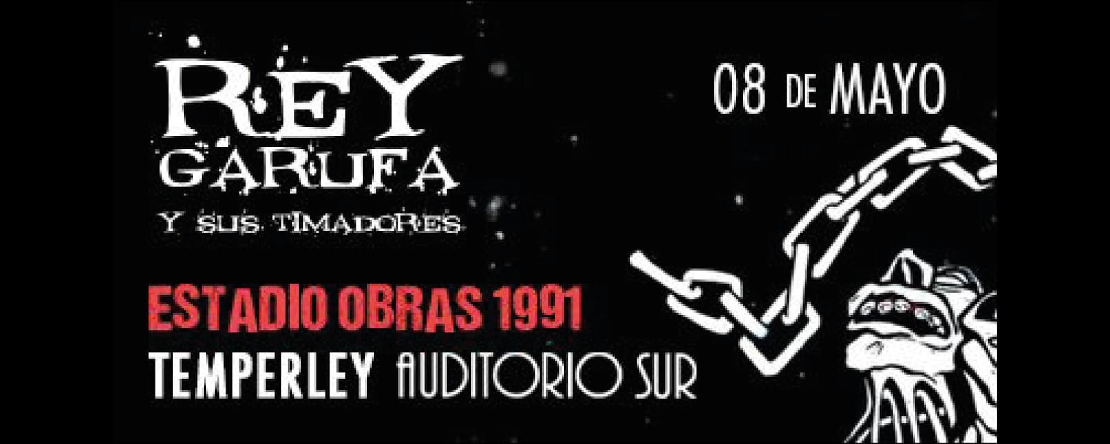 imagen del evento: Rey Garufa en Auditorio sur