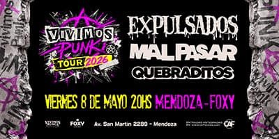 EXPULSADOS - MAL PASAR - QUEBRADITOS EN FOXY cover image