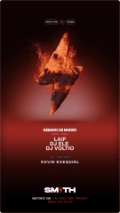 imagen del evento: PICHEO X SMITH 28/3 ❤️‍🔥