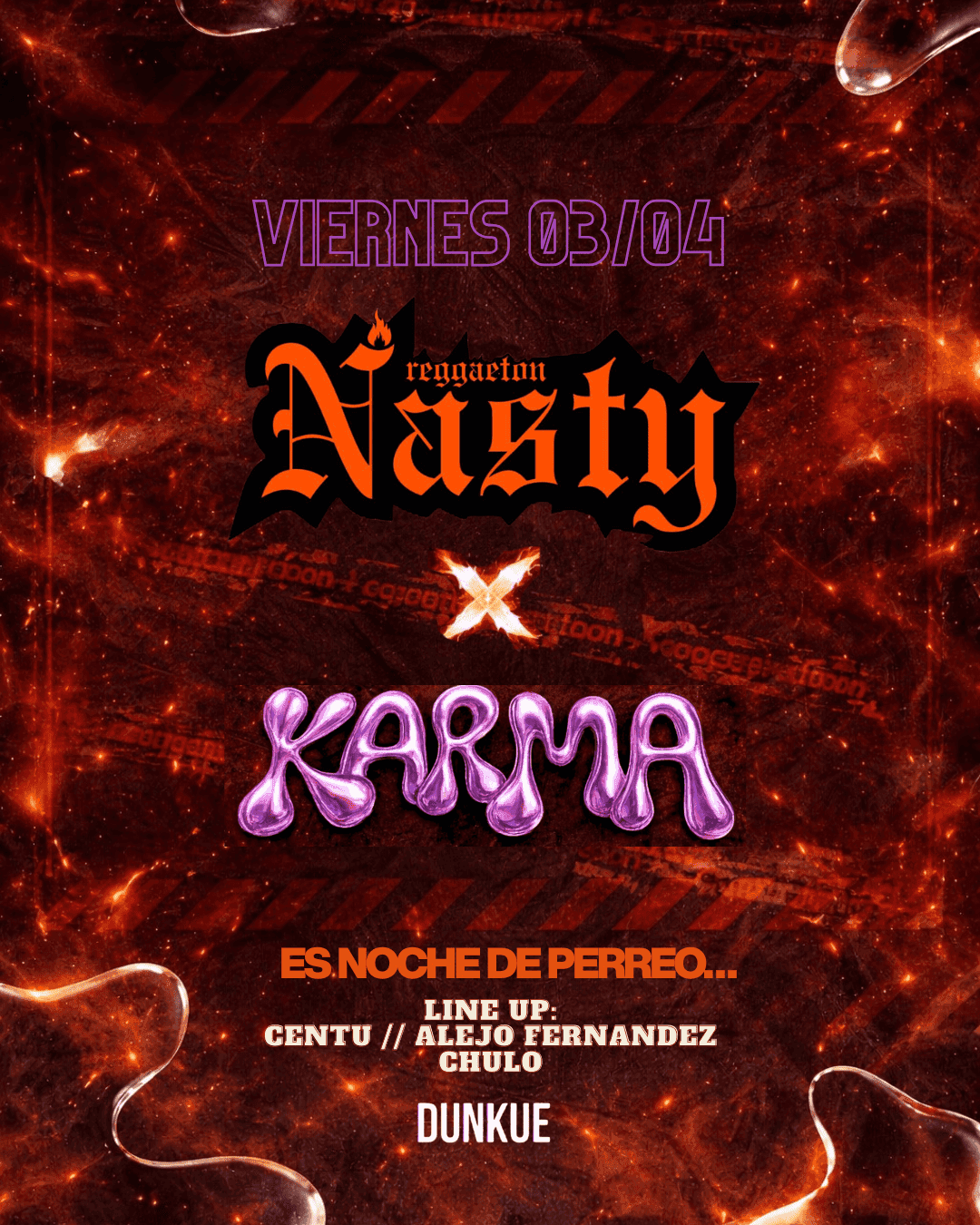 imagen del evento: Nasty ft Karma - Dunkue