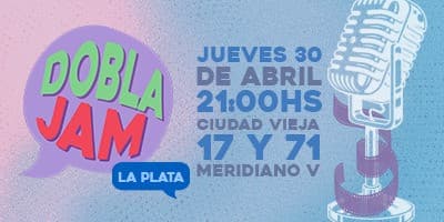 imagen del evento: Dobla JAM - La Plata