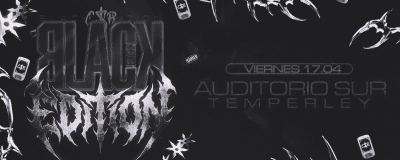 imagen del evento: CASERIO: BLACK EDITION | VIERNES 17/04