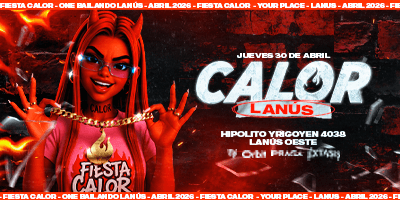 FIESTA CALOR X YOUR PLACE: LANÚS cover image