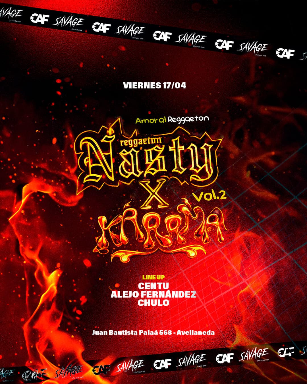 imagen del evento: Nasty ft Karma - Volumen 2 by Savage
