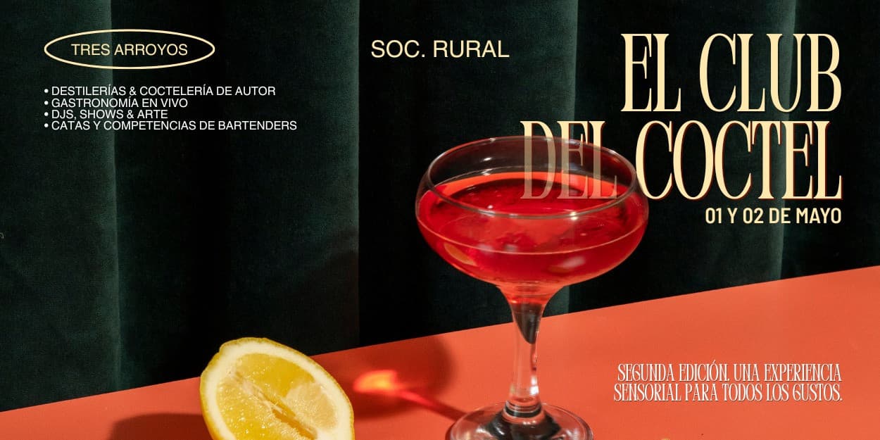 imagen del evento: El Club Del Cotel - Segunda Edición 🍸
