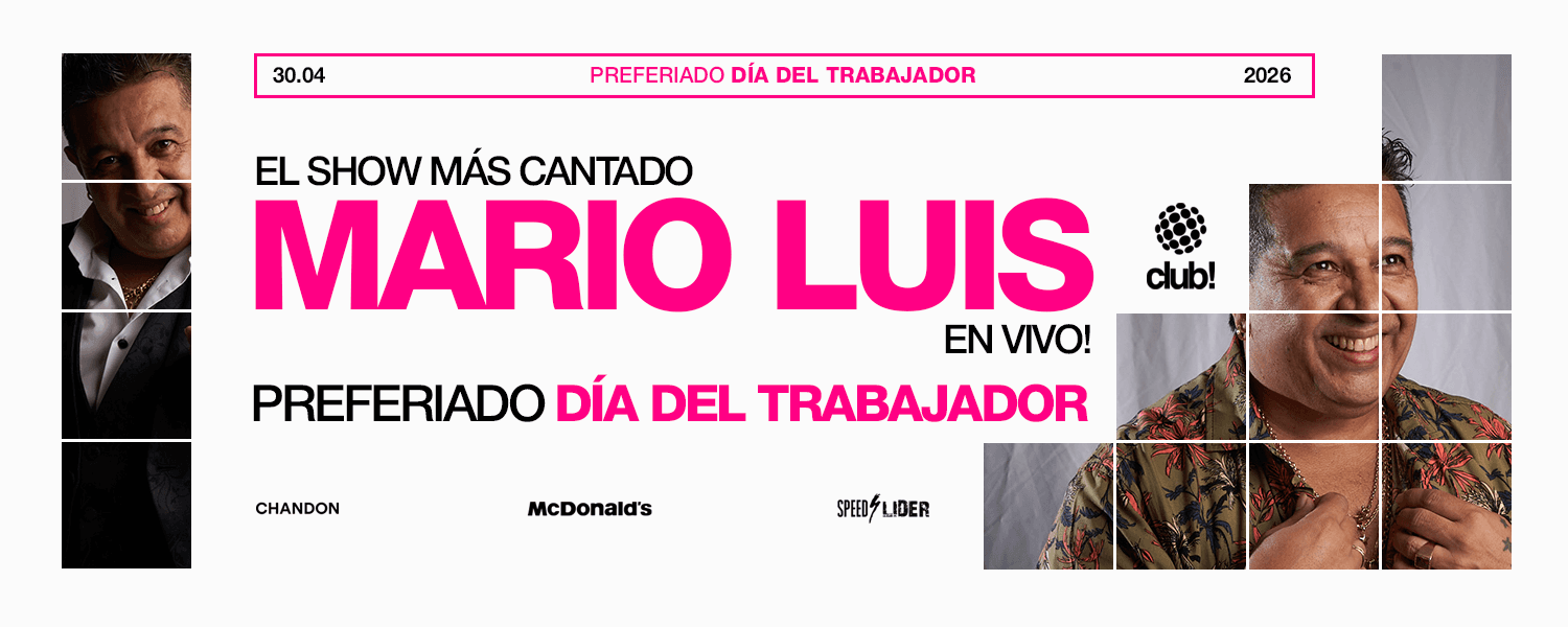 imagen del evento: JUEVES PRE FERIADO - DIA DEL TRABAJADOR!