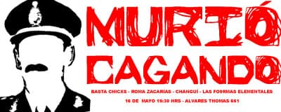 MURIÓ CAGANDO cover image