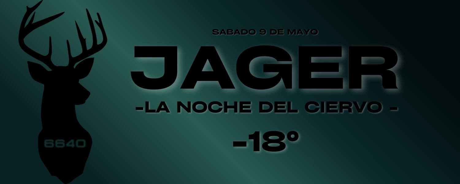imagen del evento: 🦌 EVENTO JAGER -  La noche del ciervo -