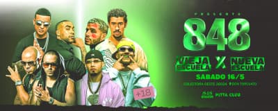 imagen del evento: 848 REGGAETON NUEVA Y VIEJA ESCUELA