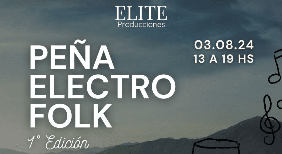 imagen del evento: PEÑA ELECTRO FOLK - 1° Edición