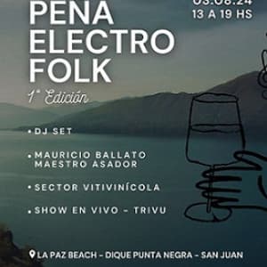 imagen del evento: PEÑA ELECTRO FOLK - 1° Edición