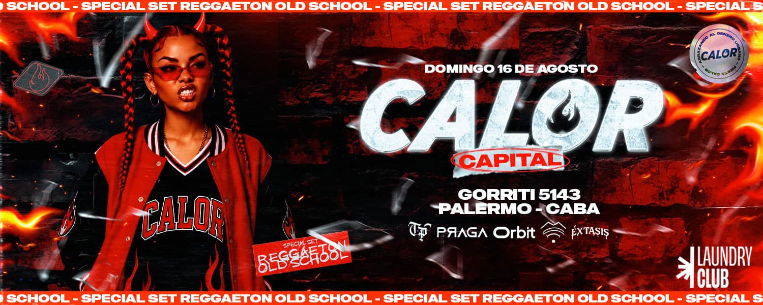 imagen del evento: FIESTA CALOR X LAUNDRY CLUB PALERMO