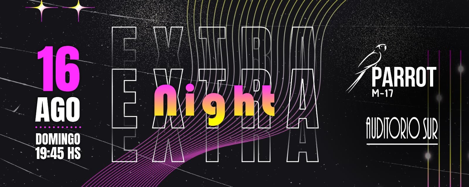 imagen del evento: Extra Night Parrot Matinee