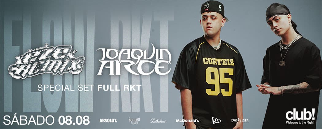 imagen del evento: SAB 8.8 - FLOW RKT