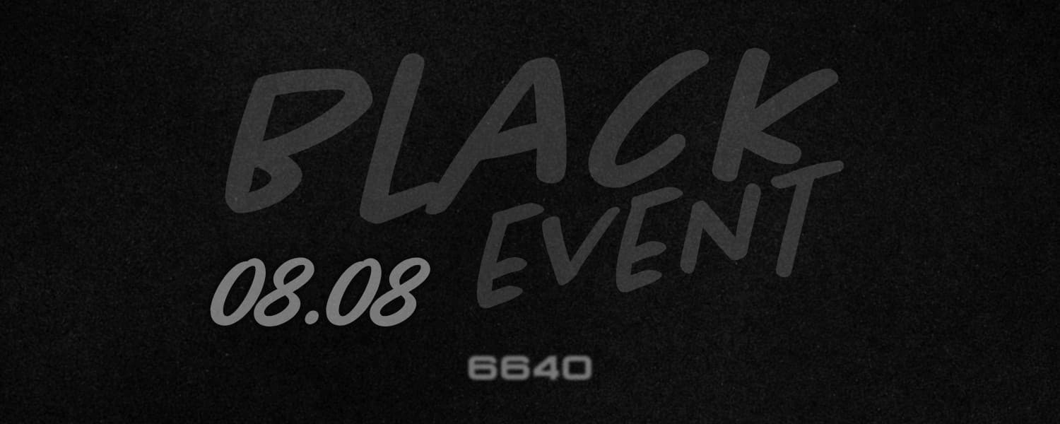 imagen del evento: #BlackEvent