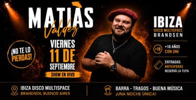 Brandsen Bailable Matias Valdez cover image