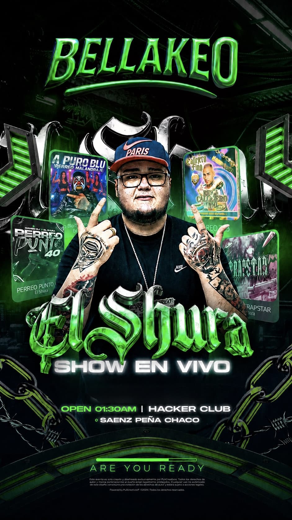 imagen del evento: Bellakeo x Shura