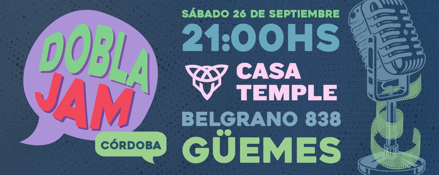 imagen del evento: Dobla JAM - Córdoba