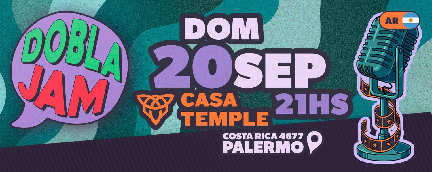 imagen del evento: Dobla JAM - CABA