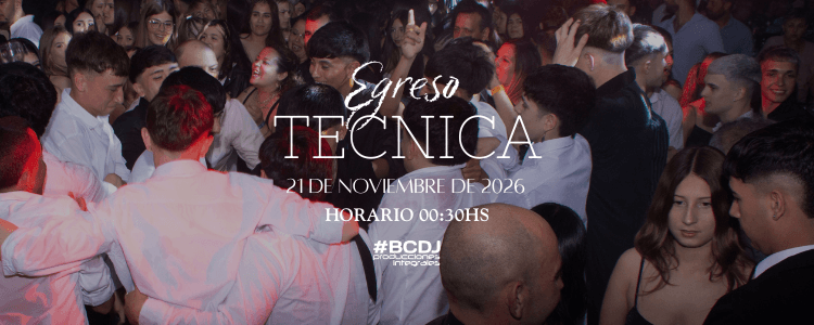 imagen del evento: EGRESO TECNICA 2026