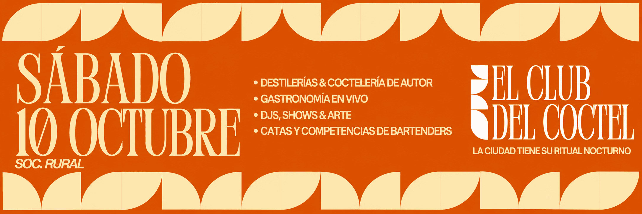 imagen del evento: El Club Del Cotel - Cuarta Edición 🍸