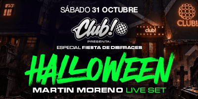 SAB 31.10 HALLOWEEN EN CLUB - FIESTA DE DISFRACES cover image