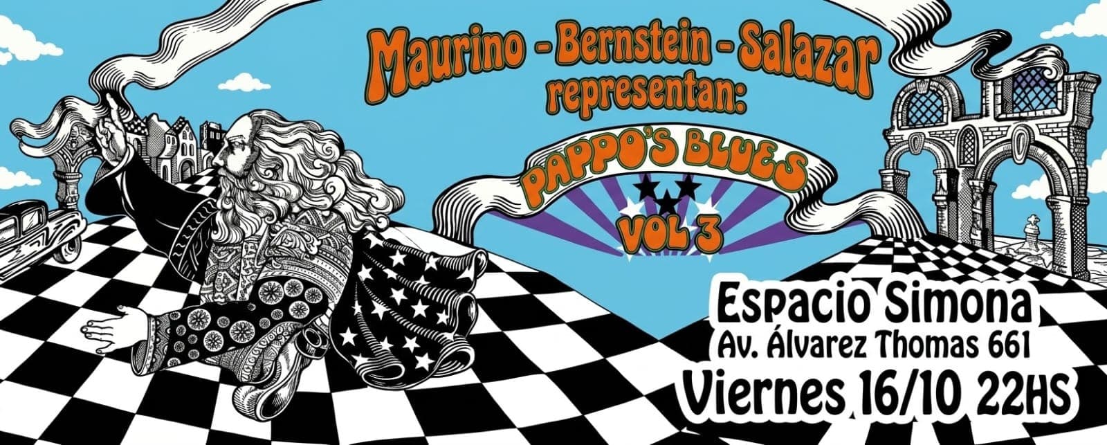 imagen del evento: Pappo's Blues vol 3 en vivo