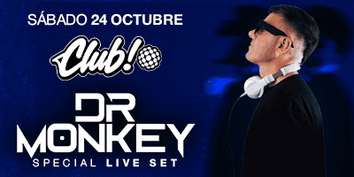 SAB 24.10 SATURDAY IN CLUB - DJ DR MONKEY cover image