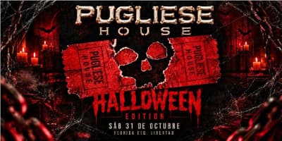 imagen del evento: PUGLIESE HOUSE HALLOWEEN EDITION 🎃💀
