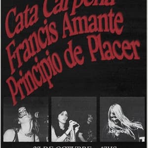 imagen del evento: Cata Carpena+Francis Amante+Principio de Placer