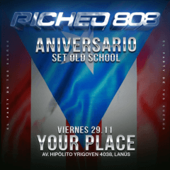 imagen del evento: Aniversario 44 Your Place x Picheo · Viernes 29/11