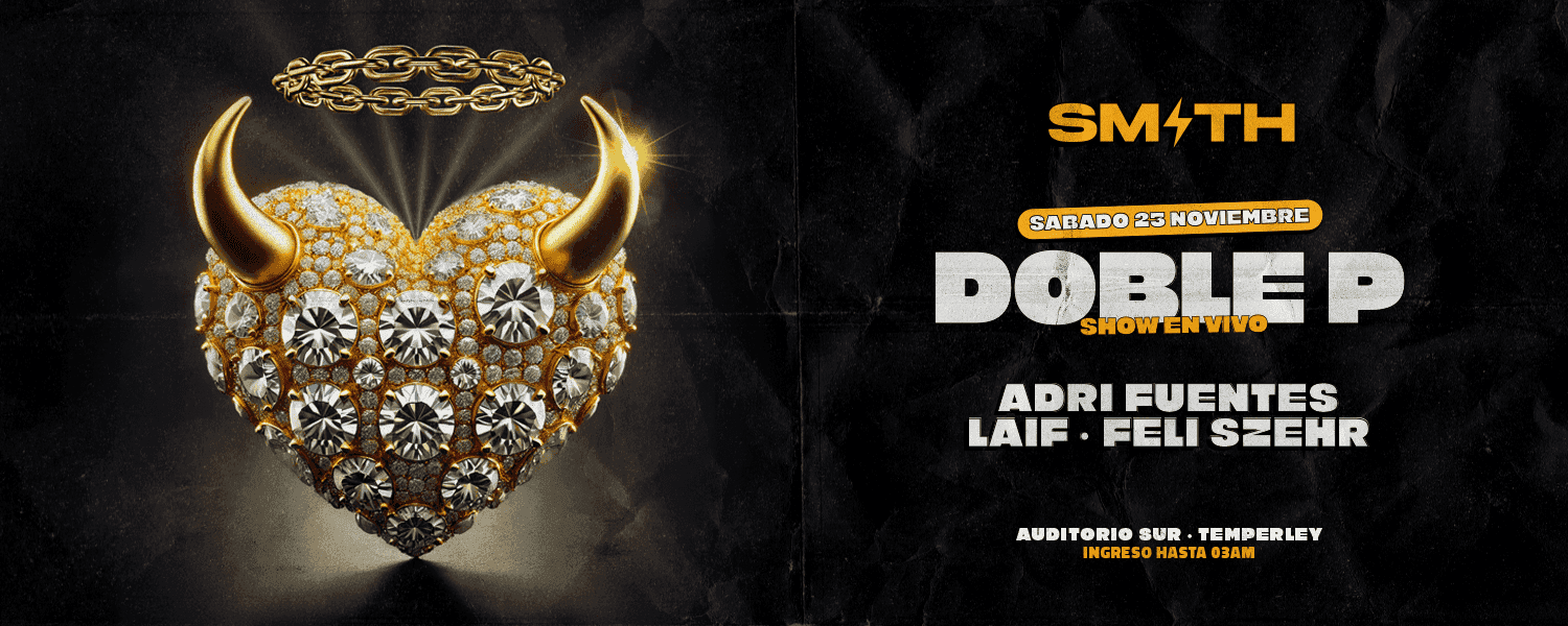 imagen del evento: SMITH X DOBLE P 23/11