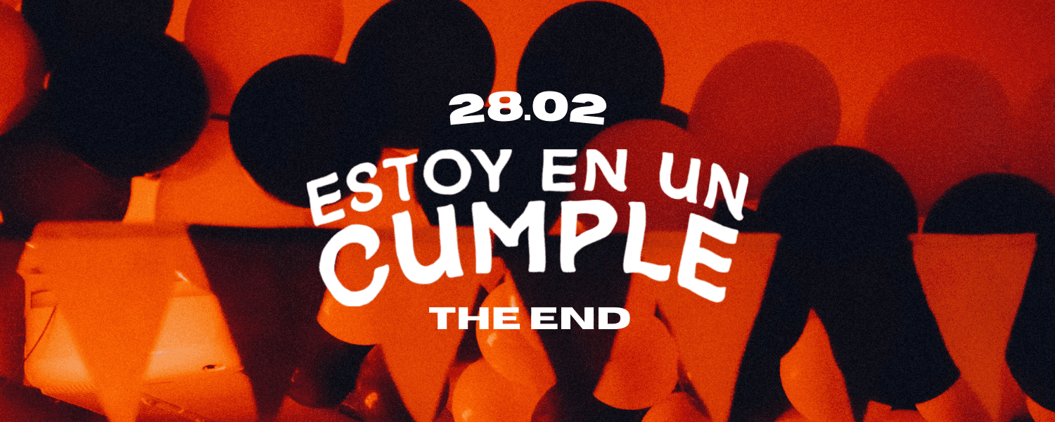 imagen del evento: Estoy en un Cumple - 28/02
