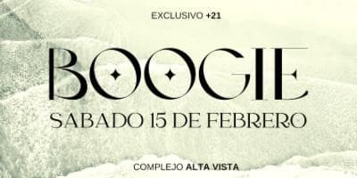 imagen del evento: Boogie