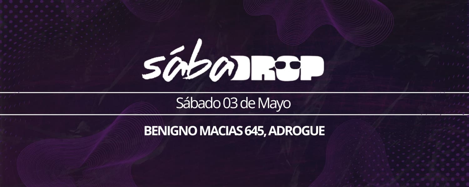 imagen del evento: SABADROP 😎🕺💃