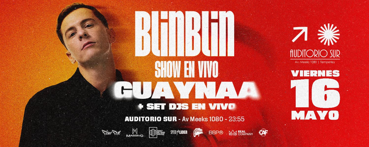 imagen del evento: VIE 16/5 BLINBLIN EN AUDITORIO