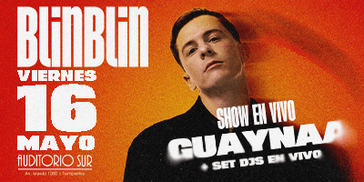 VIE 16/5 BLINBLIN EN AUDITORIO cover image