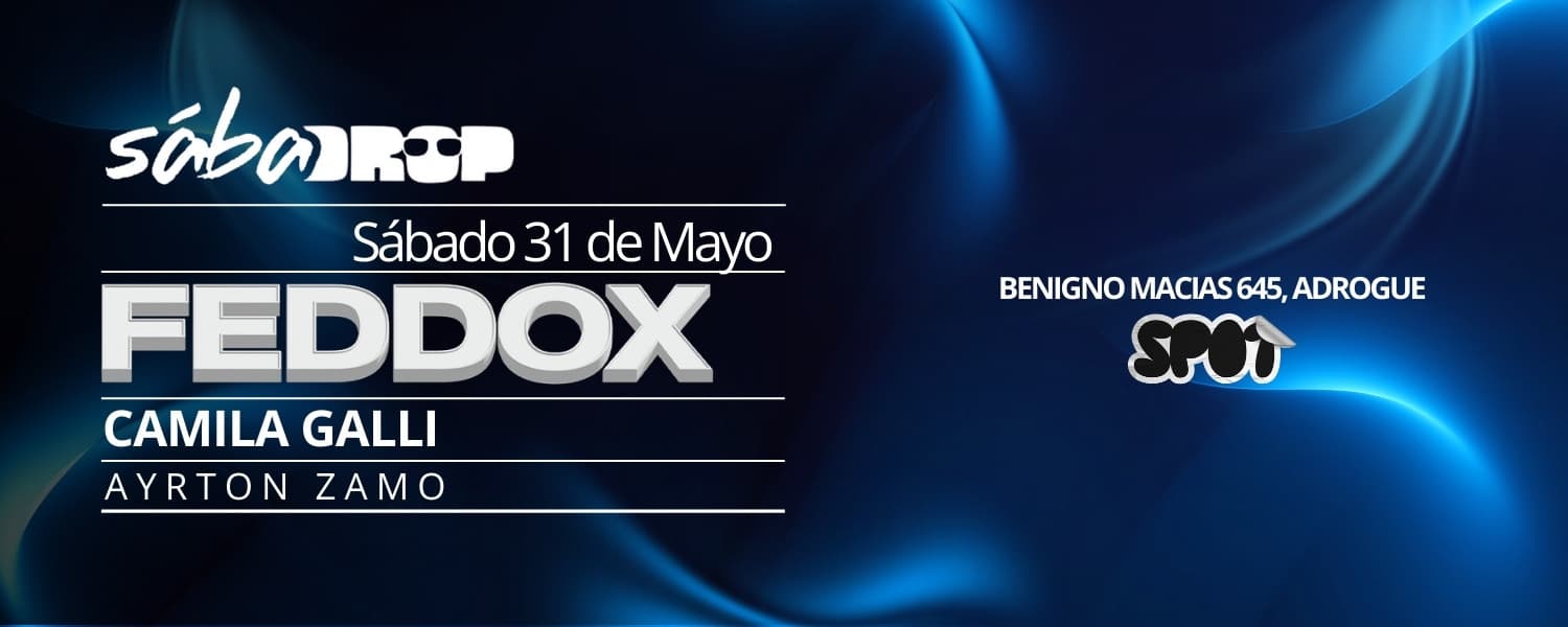 imagen del evento: SABADROP