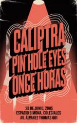 CALIPTRA + PIN HOLE EYES + ONCE HORAS cover image