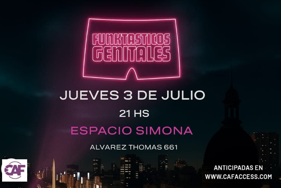imagen del evento: Funktásticos Genitales en vivo