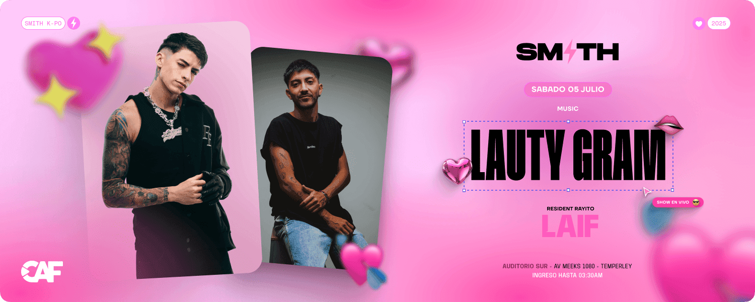 LAUTY GRAM X SMITH 5/7