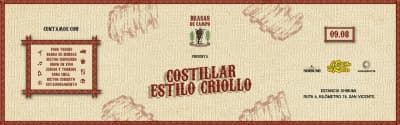 BRASAS DE CAMPO | Costillar estilo criollo. cover image