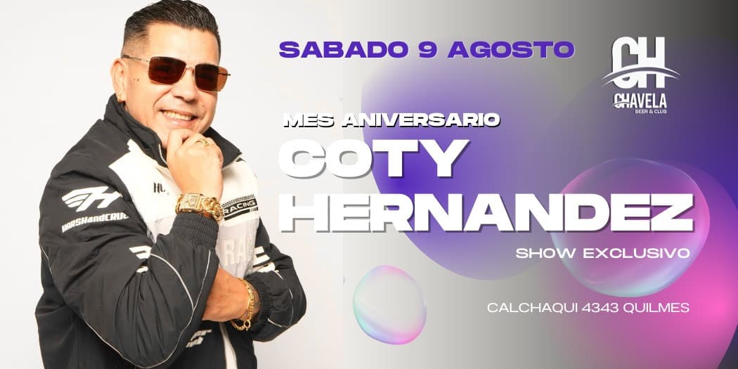 imagen del evento: Coty en vivo