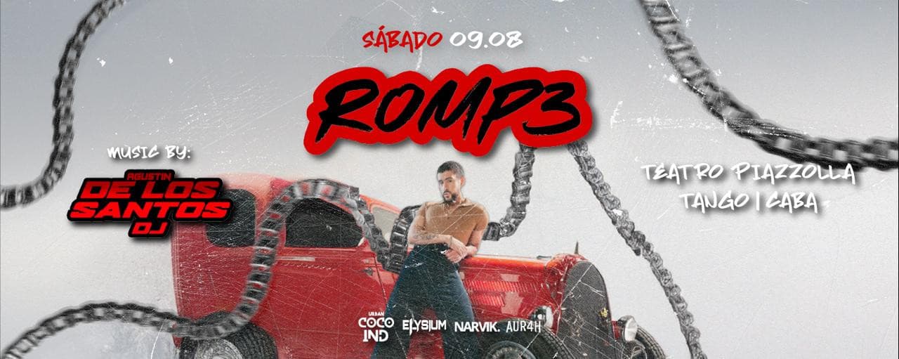 imagen del evento: ROMP3 CAPITAL F3DERAL