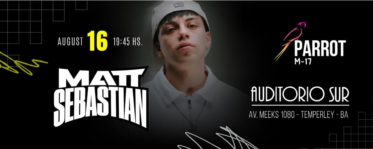 imagen del evento: Parrot Matinee DJ Matt Sebastian
