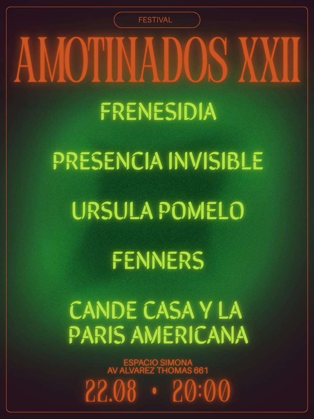 imagen del evento: Amotinados XXII