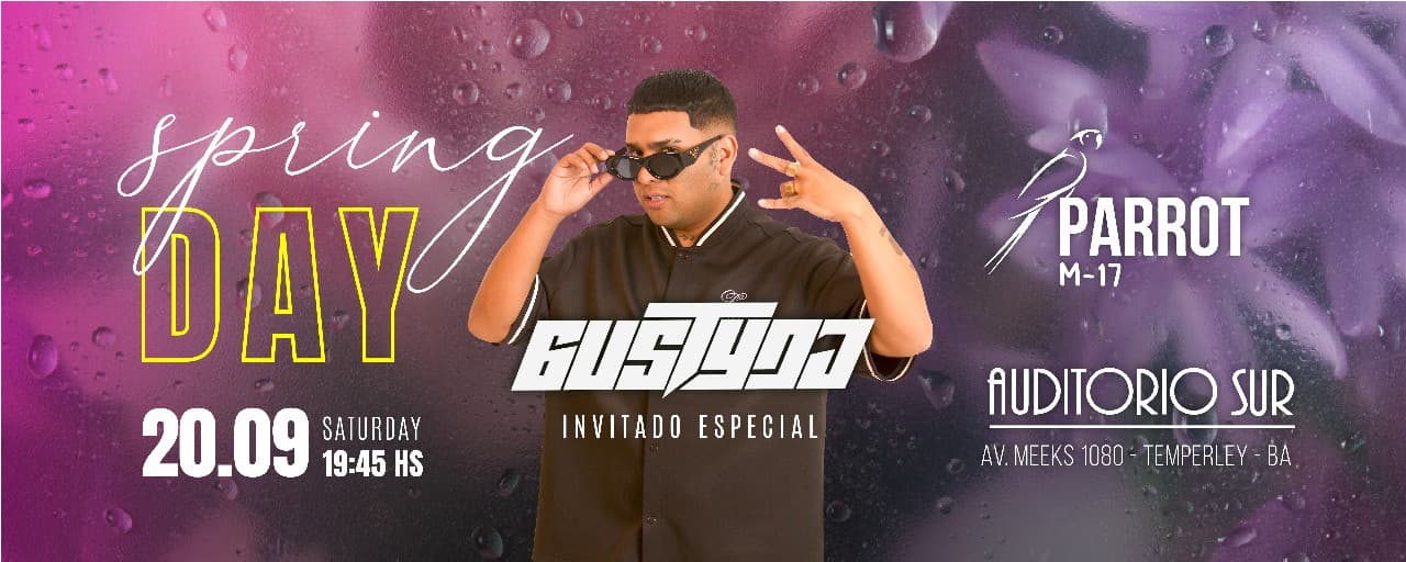 imagen del evento: Spring Day GustyDJ Parrot