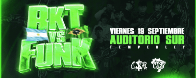 CASERIO: RKT VS FUNK | VIERNES 19/9 cover image