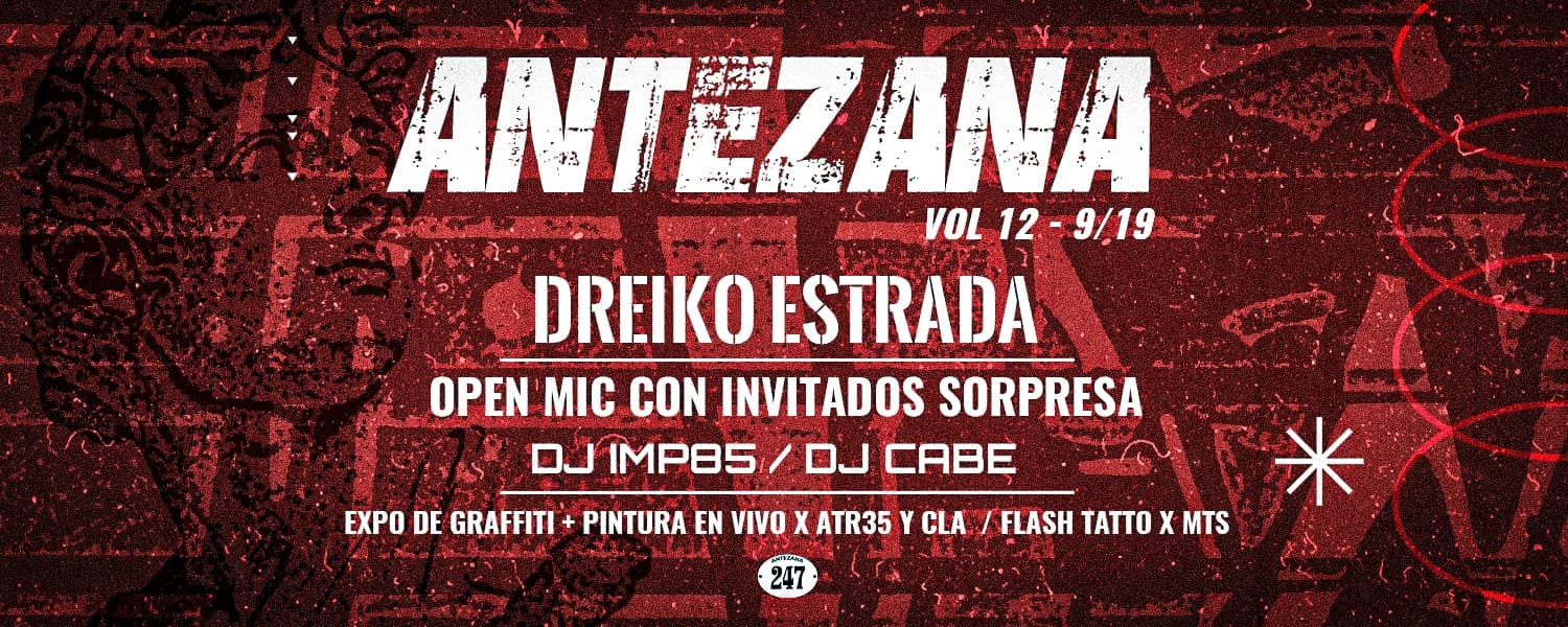 imagen del evento: Antezana Sessions Vol.12